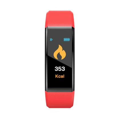 Smart Sports Bracelet Menand Women Pedometer Heart Rate Blood Pressure Fitness Ttracker Smartwatch Bluetooth for Ios Android+Box